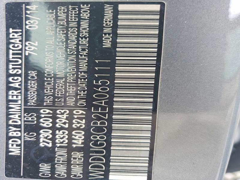 Продаж на аукціоні авто 2014 Mercedes-benz S, vin: WDDUG8CB2EA065111, номер лоту: 61565566