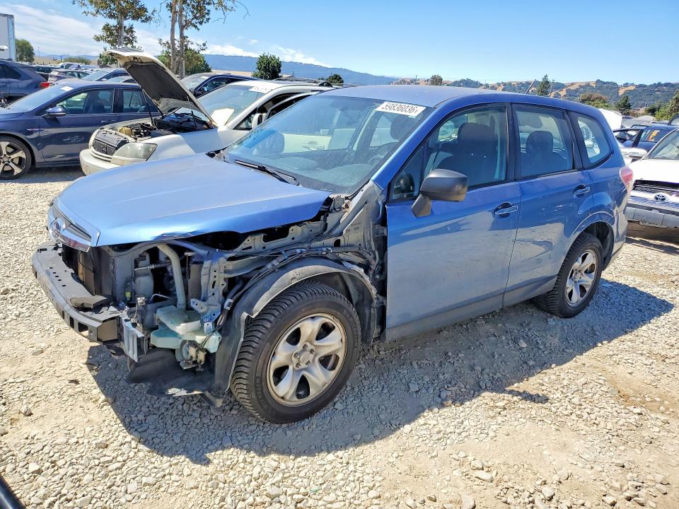 2015 Subaru Forester მანქანა იყიდება აუქციონზე, vin: JF2SJAAC1FH546130, აუქციონის ნომერი: 59836036