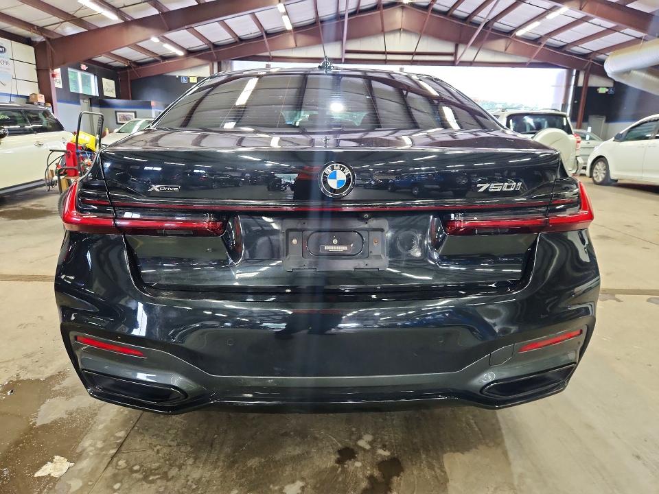 2021 Bmw 750 მანქანა იყიდება აუქციონზე, vin: WBA7U2C07MCF68499, აუქციონის ნომერი: 63505866