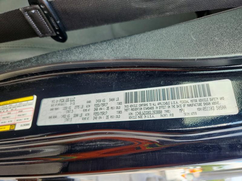 Продаж на аукціоні авто 2016 Jeep Wrangler Unlimited, vin: 1C4BJWDG8GL263880, номер лоту: 62643426