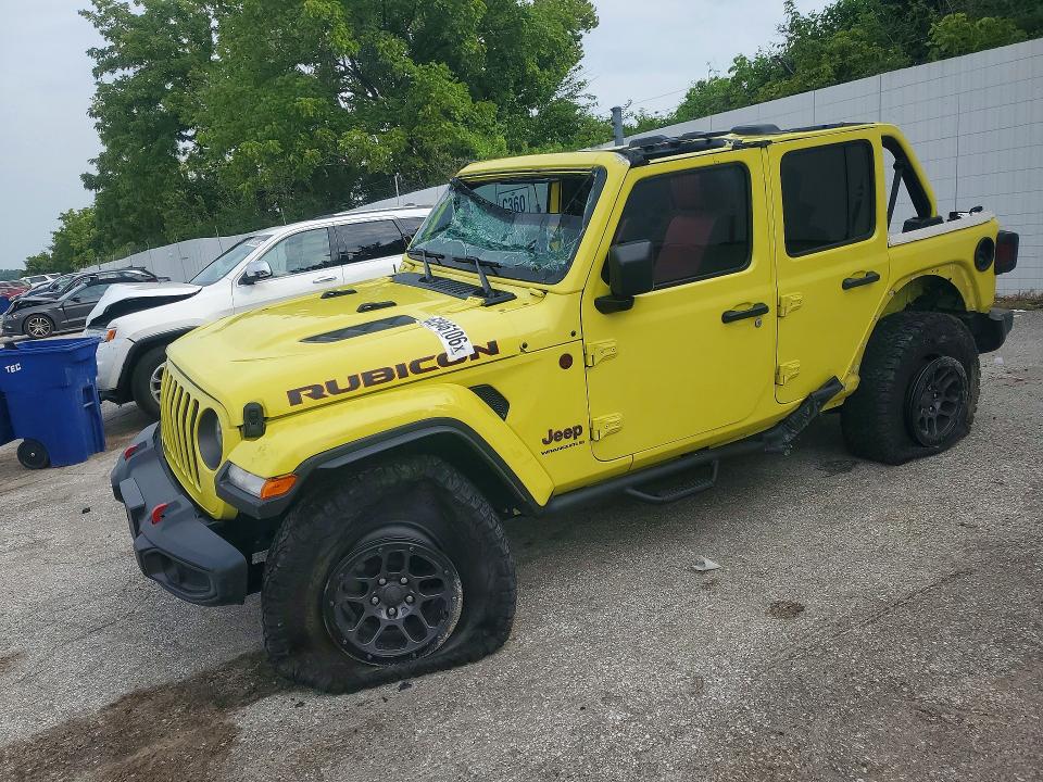 62846106 :رقم المزاد ، 1C4JJXFG8PW537771 vin ، 2023 Jeep Wrangler مزاد بيع