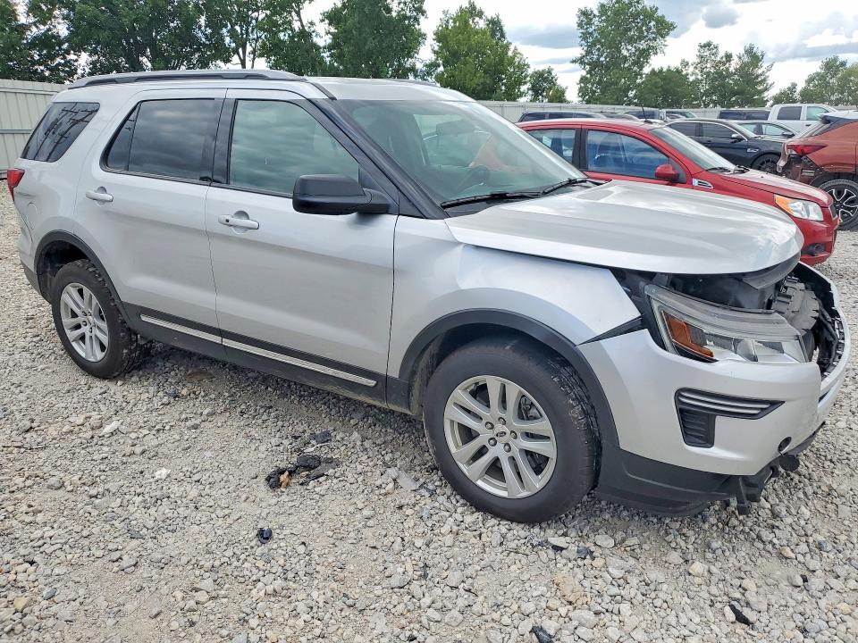 61533516 :رقم المزاد ، 1FM5K8D88JGC92547 vin ، 2018 Ford Explorer مزاد بيع
