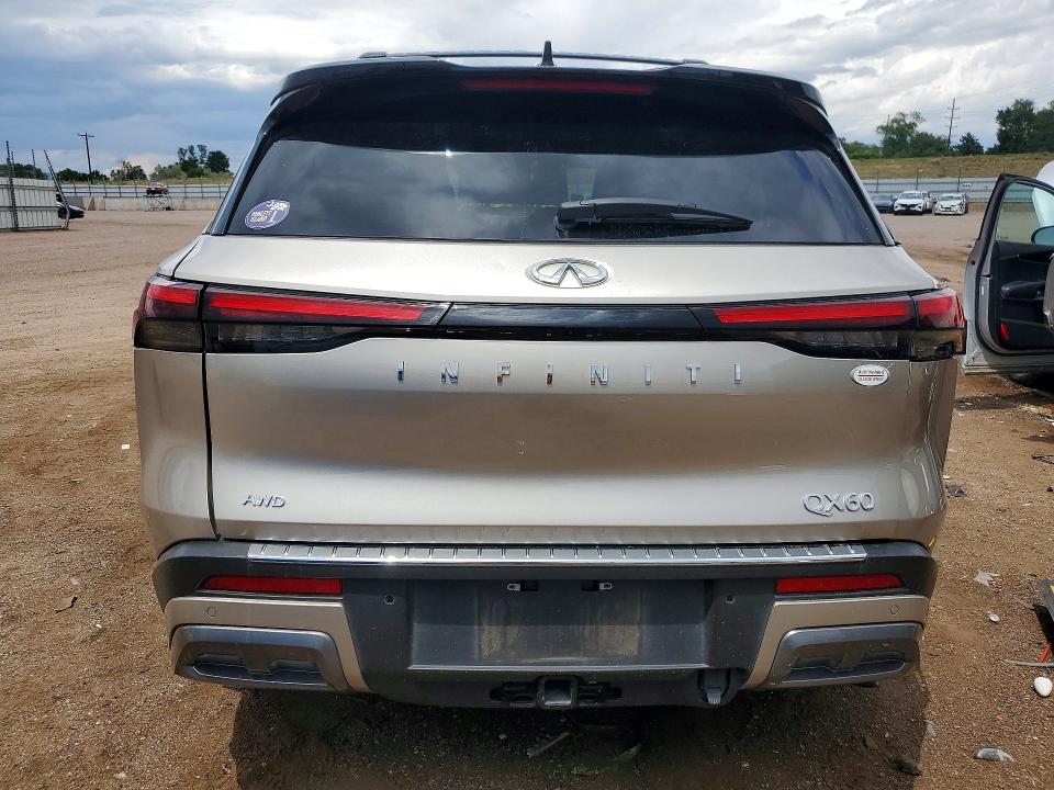 Продаж на аукціоні авто 2025 Infiniti Qx60, vin: 5N1AL1HU5SC330156, номер лоту: 63026446