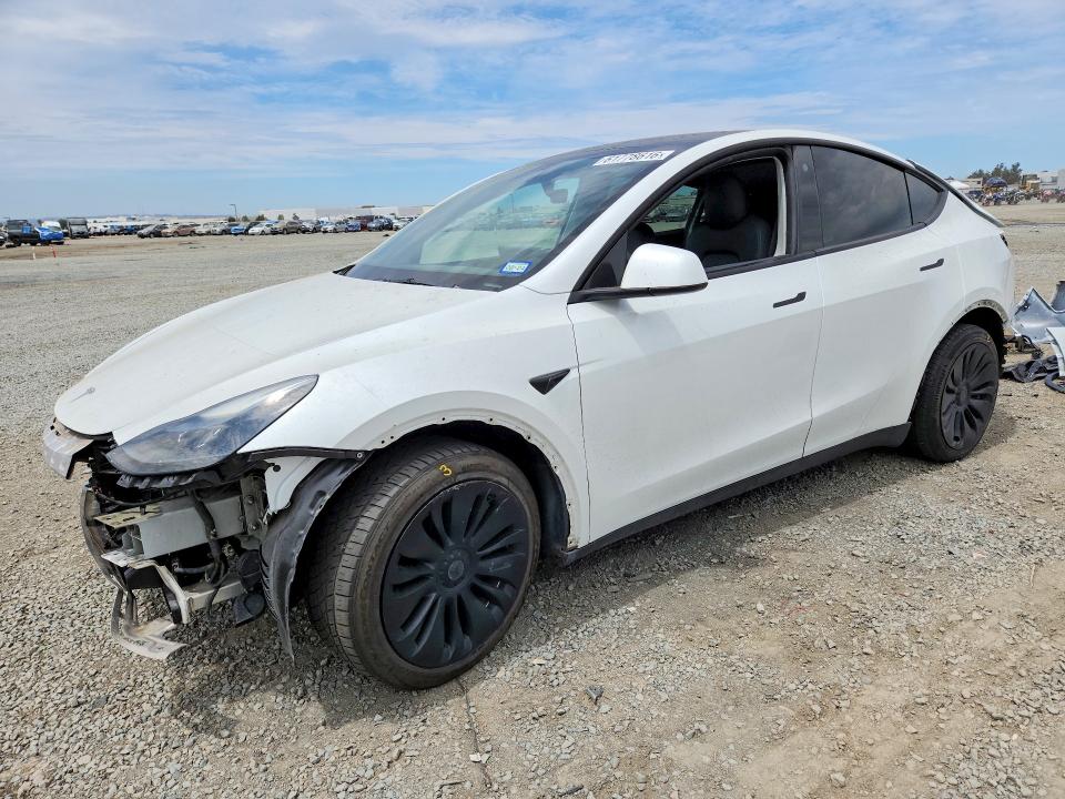 Продажа на аукционе авто 2022 Tesla Model Y, vin: 7SAYGAEE5NF523096, номер лота: 61778616