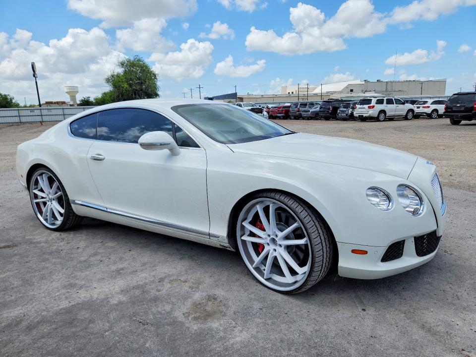 2012 Bentley Continental მანქანა იყიდება აუქციონზე, vin: SCBFR7ZAXCC071524, აუქციონის ნომერი: 59246966