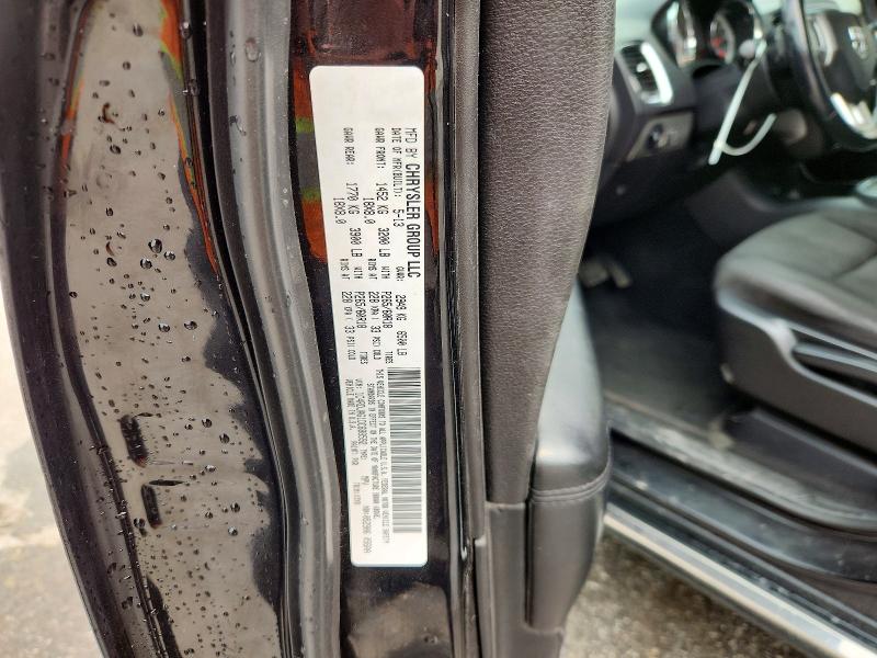 61508696 :رقم المزاد ، 1C4RDJAG1DC688592 vin ، 2013 Dodge Durango مزاد بيع