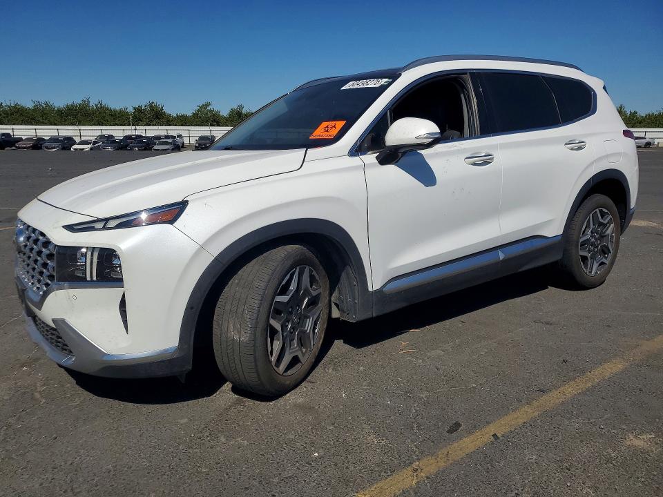 Продаж на аукціоні авто 2021 Hyundai Santa Fe, vin: 5NMS44ALXMH324415, номер лоту: 60498276