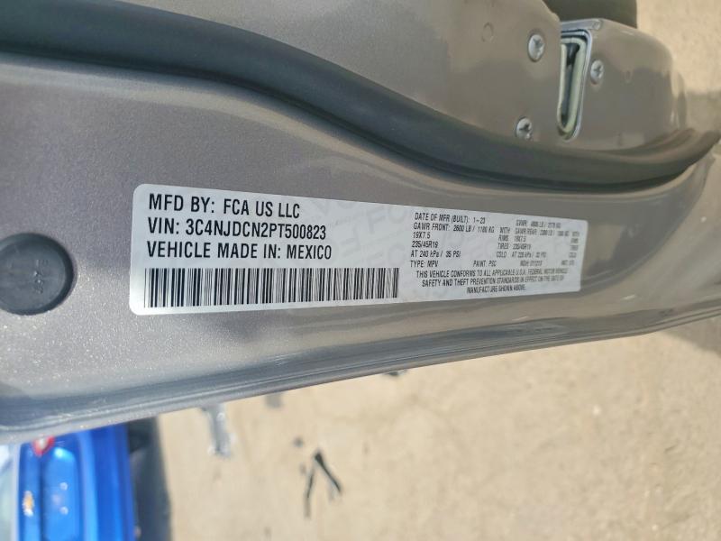 Продаж на аукціоні авто 2023 Jeep Compass, vin: 3C4NJDCN2PT500823, номер лоту: 62074676
