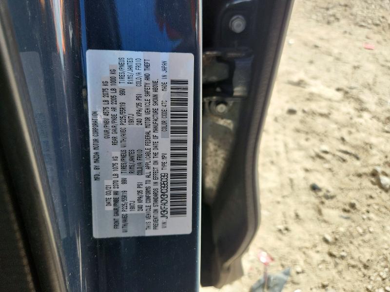 59615916 :رقم المزاد ، JM3KFACM3M0395039 vin ، 2021 Mazda Cx-5 مزاد بيع