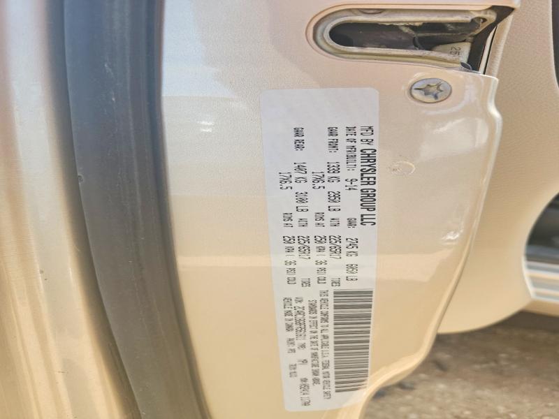 Продажа на аукционе авто 2015 Chrysler Town & Country, vin: 2C4RC1BG8FR561611, номер лота: 56193316