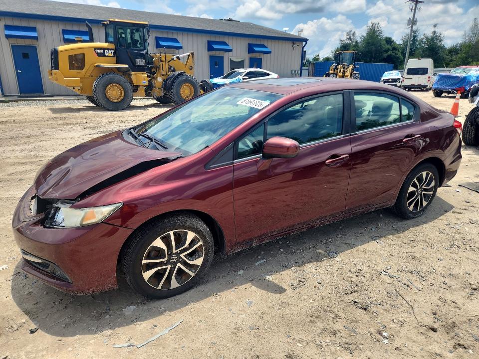 2014 Honda Civic მანქანა იყიდება აუქციონზე, vin: 19XFB2F8XEE072979, აუქციონის ნომერი: 61597026