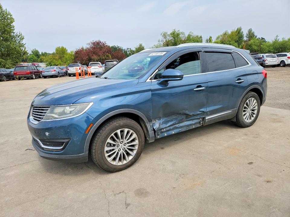62156136 :رقم المزاد ، 2LMTJ6KR4GBL44612 vin ، 2016 Lincoln Mkx مزاد بيع