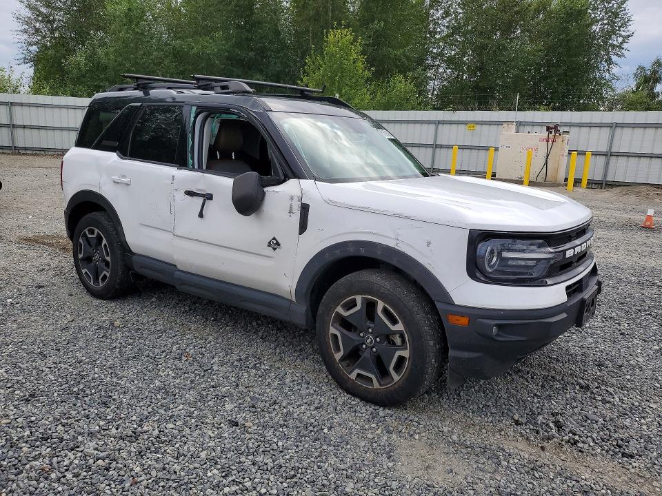 2022 Ford Bronco Sport მანქანა იყიდება აუქციონზე, vin: 3FMCR9C60NRD34202, აუქციონის ნომერი: 61606236