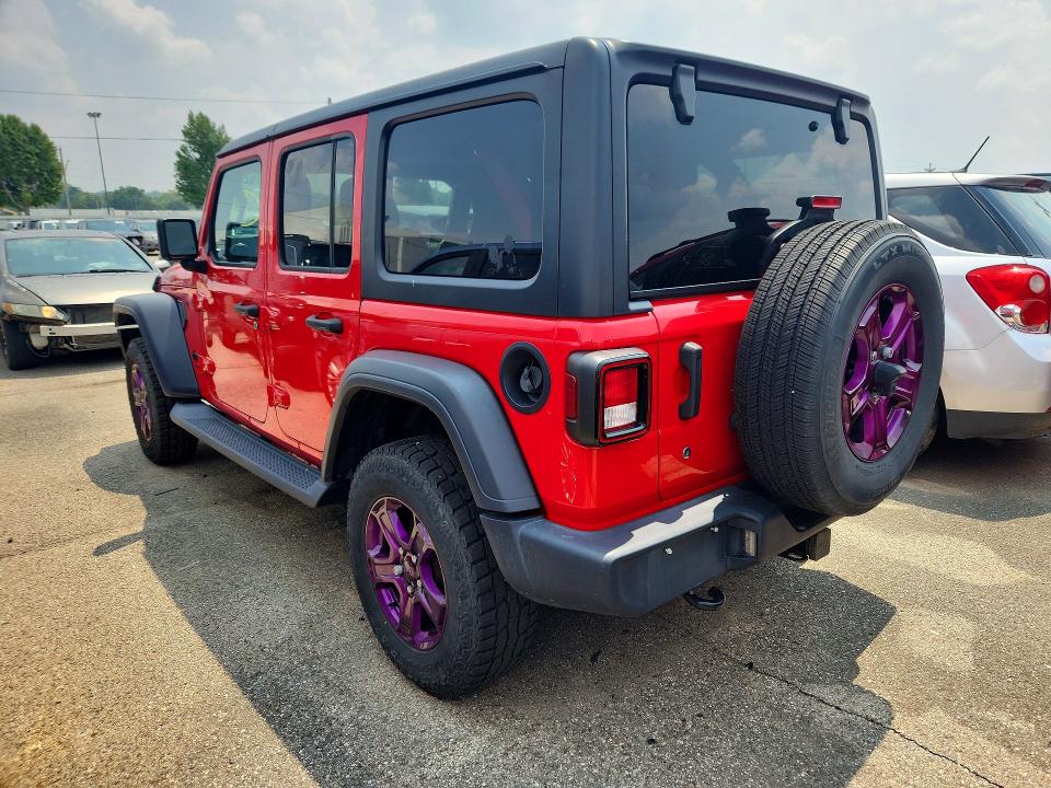 61376206 :رقم المزاد ، 1C4HJXDNXLW188686 vin ، 2020 Jeep Wrangler Unlimited مزاد بيع