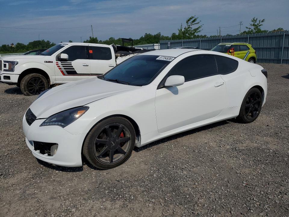 2010 Hyundai Genesis Coupe მანქანა იყიდება აუქციონზე, vin: KMHHT6KD6AU015055, აუქციონის ნომერი: 57754936