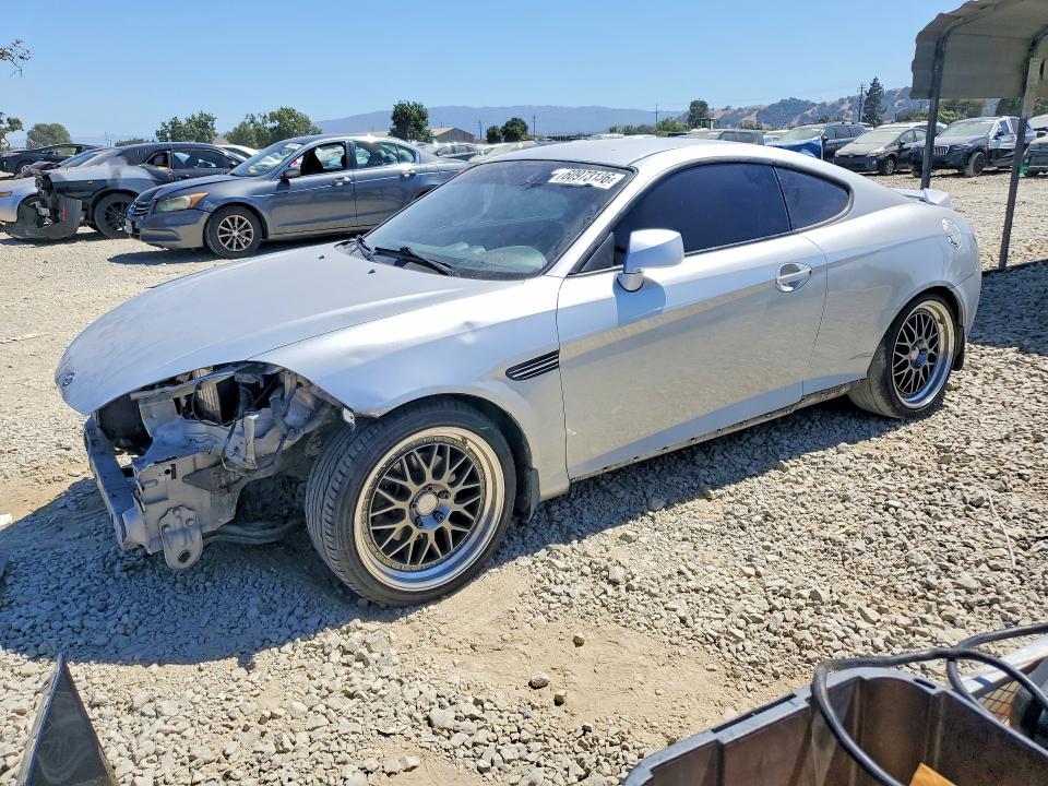 2008 Hyundai Tiburon მანქანა იყიდება აუქციონზე, vin: KMHHM66D68U275263, აუქციონის ნომერი: 60973136