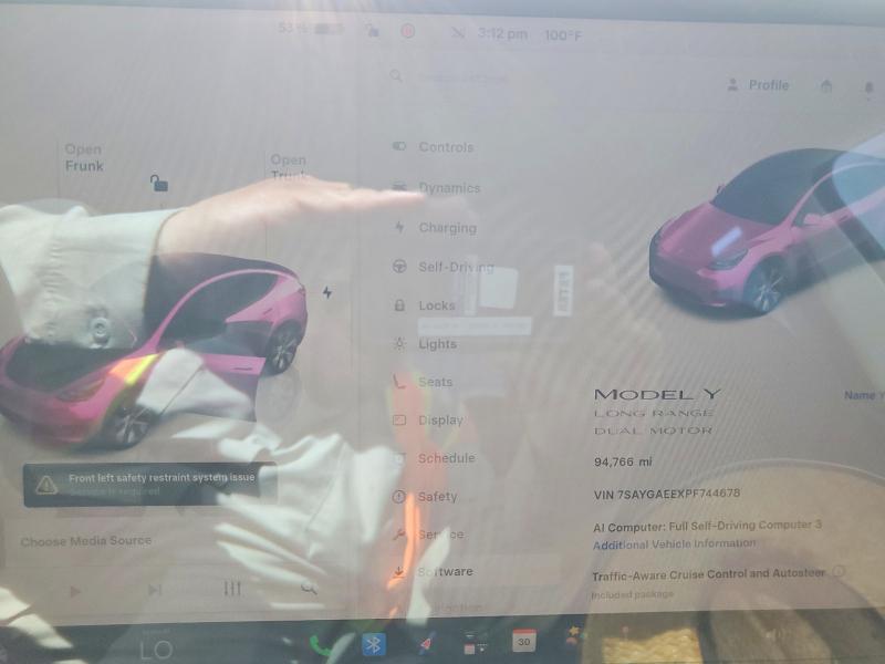 Aukcja sprzedaży 2023 Tesla Model Y, vin: 7SAYGAEEXPF744678, numer aukcji: 63347336