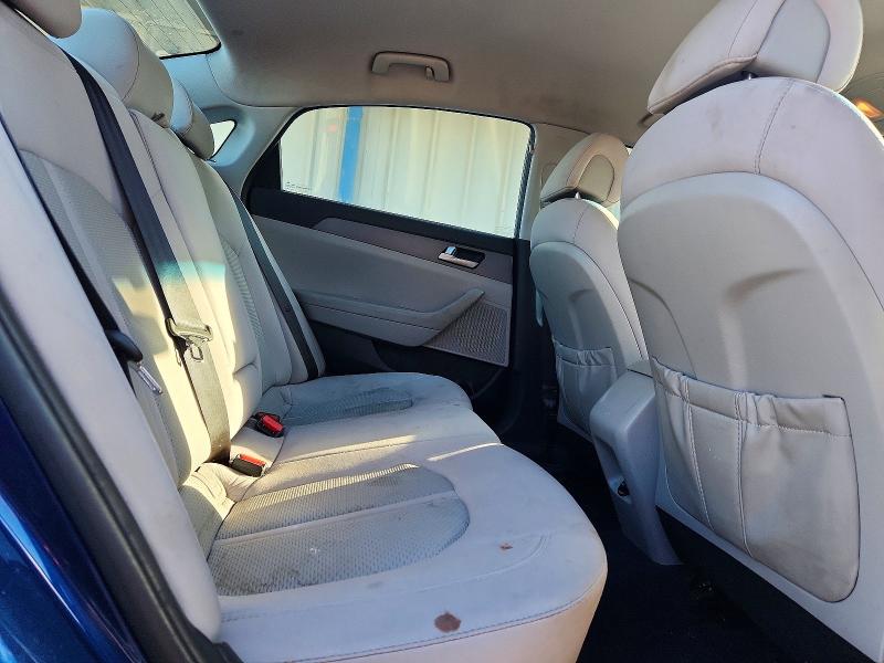 2017 Hyundai Sonata მანქანა იყიდება აუქციონზე, vin: 5NPE24AF6HH570805, აუქციონის ნომერი: 61240176