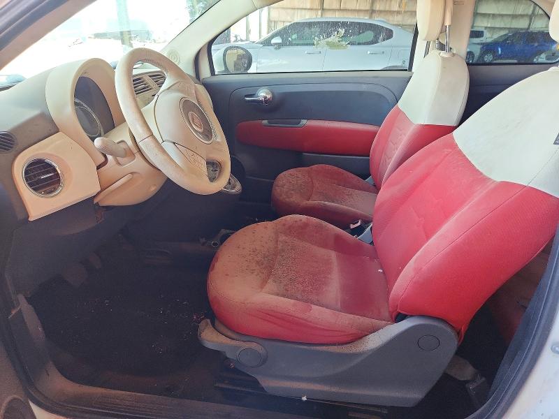 62428856 :رقم المزاد ، 3C3CFFAR3CT343649 vin ، 2012 Fiat 500 مزاد بيع