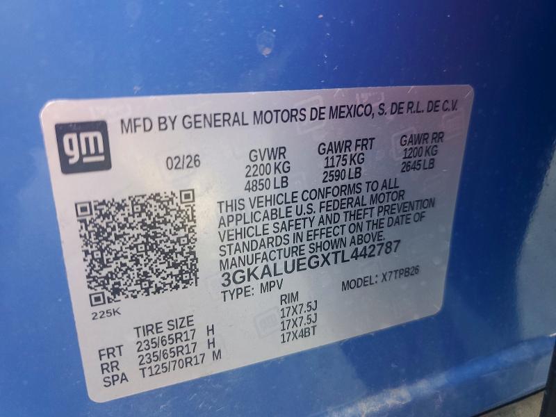 Продажа на аукционе авто 2026 Gmc Terrain, vin: 3GKALUEGXTL442787, номер лота: 59576146