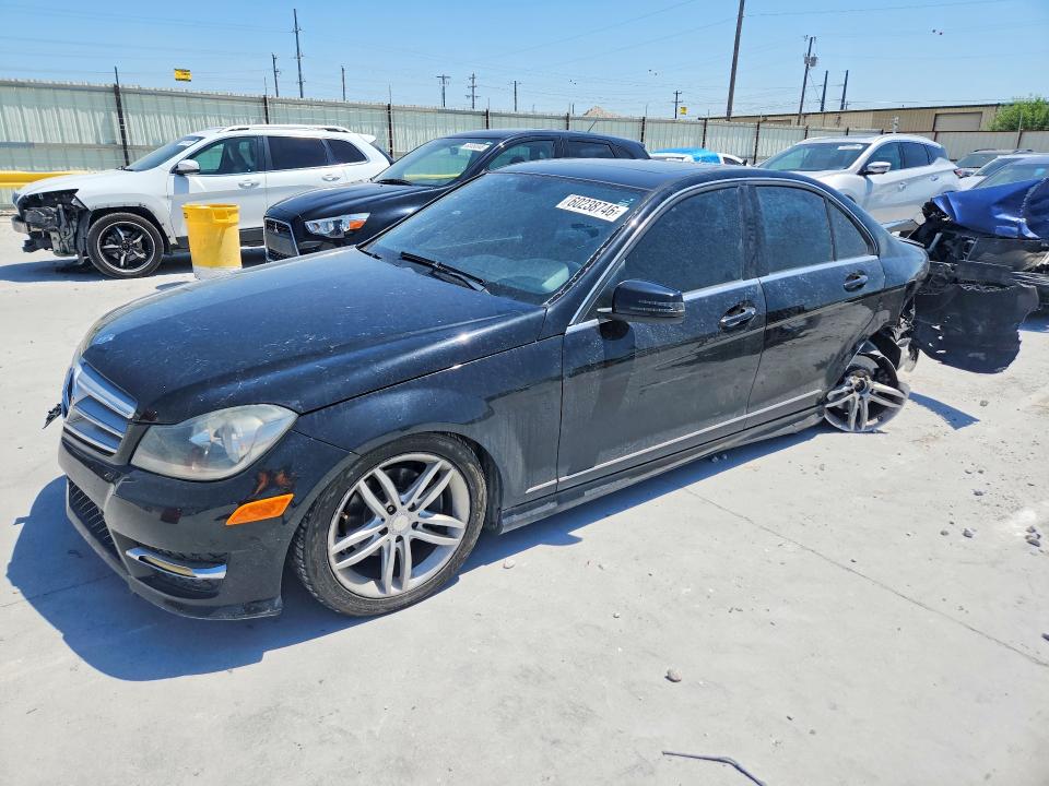 2012 Mercedes-benz C მანქანა იყიდება აუქციონზე, vin: WDDGF8BB6CA619152, აუქციონის ნომერი: 60238746