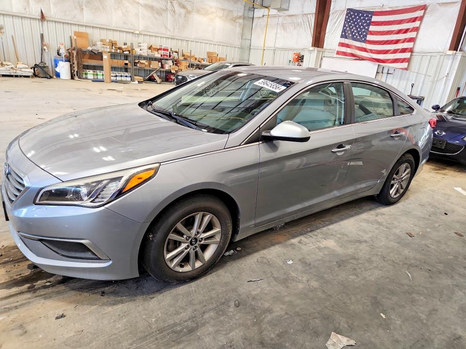 59645856 :رقم المزاد ، 5NPE24AF0HH445105 vin ، 2017 Hyundai Sonata مزاد بيع