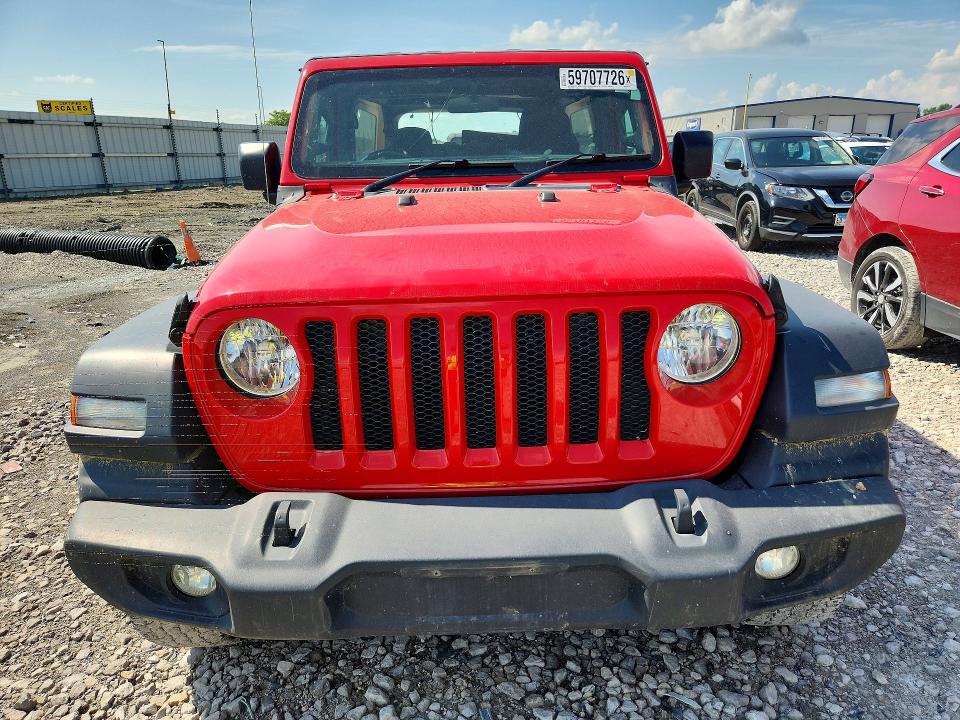 Продажа на аукционе авто 2023 Jeep Wrangler, vin: 1C4HJXKN7PW564771, номер лота: 59707726