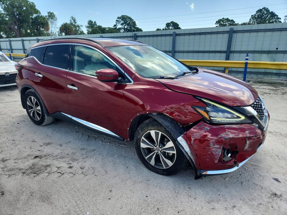 62131726 :رقم المزاد ، 5N1AZ2BS5NC125646 vin ، 2022 Nissan Murano مزاد بيع