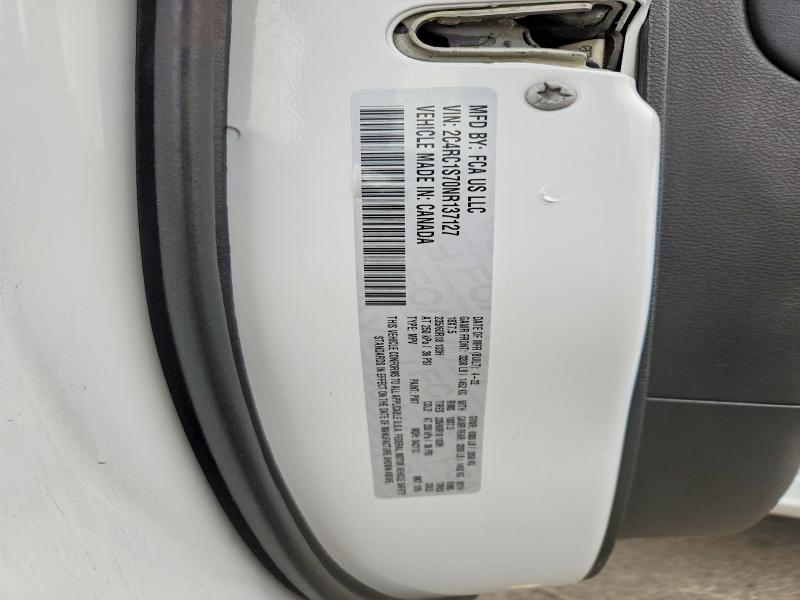 Продаж на аукціоні авто 2022 Chrysler Pacifica, vin: 2C4RC1S70NR137127, номер лоту: 61920866