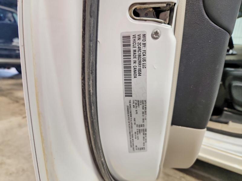 58595086 :رقم المزاد ، 2C4RC1BG2RR118584 vin ، 2024 Chrysler Pacifica مزاد بيع