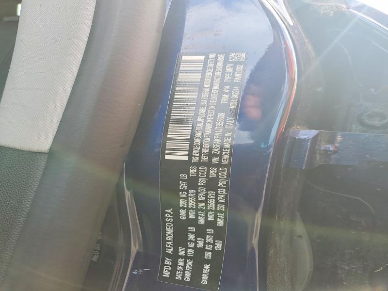60851076 :رقم المزاد ، ZASFAKPN1J7B58609 vin ، 2018 Alfa Romeo Stelvio مزاد بيع