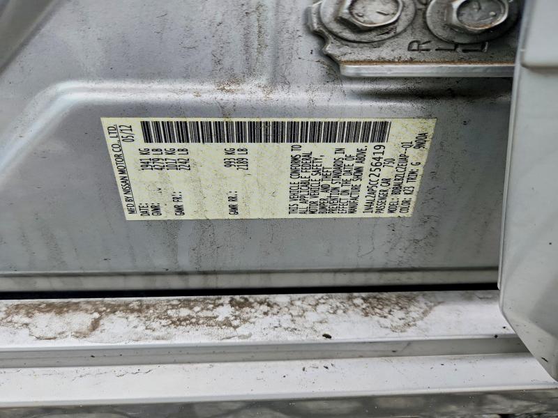 Aukcja sprzedaży 2012 Nissan Altima, vin: 1N4AL2AP5CC256419, numer aukcji: 59716186