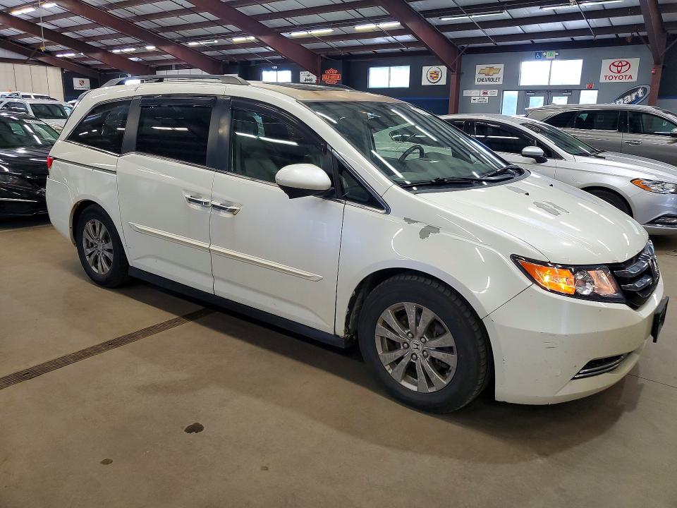 Продаж на аукціоні авто 2014 Honda Odyssey, vin: 5FNRL5H60EB016695, номер лоту: 62332086