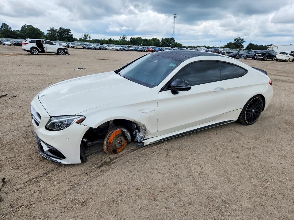 60623906 :رقم المزاد ، WDDWJ8GB4JF714974 vin ، 2018 Mercedes-benz C مزاد بيع