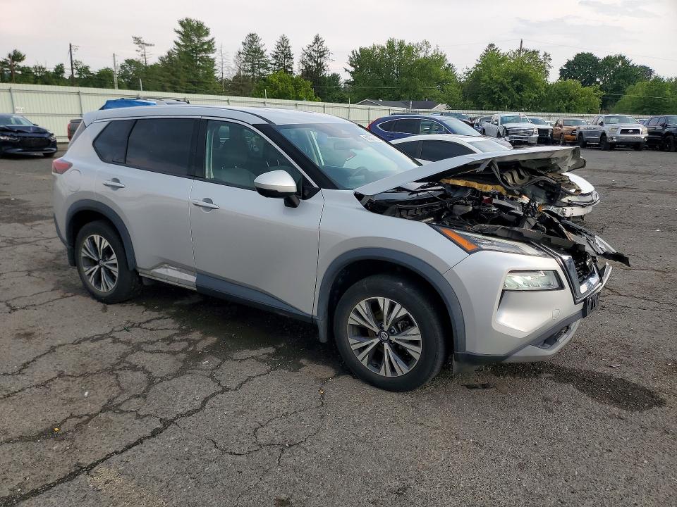 62897146 :رقم المزاد ، 5N1AT3BB9MC831296 vin ، 2021 Nissan Rogue مزاد بيع