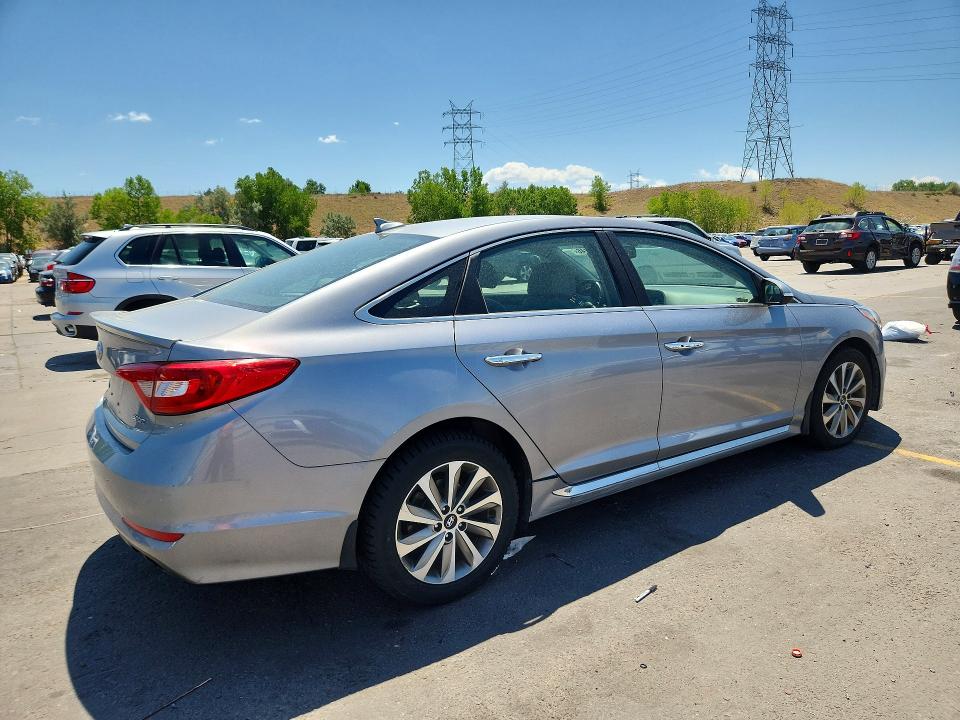 2015 Hyundai Sonata მანქანა იყიდება აუქციონზე, vin: 5NPE34AF8FH099041, აუქციონის ნომერი: 60896746