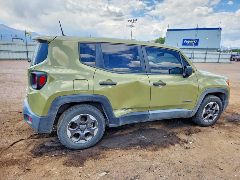 Продаж на аукціоні авто 2015 Jeep Renegade, vin: ZACCJAAH7FPC04303, номер лоту: 61581446