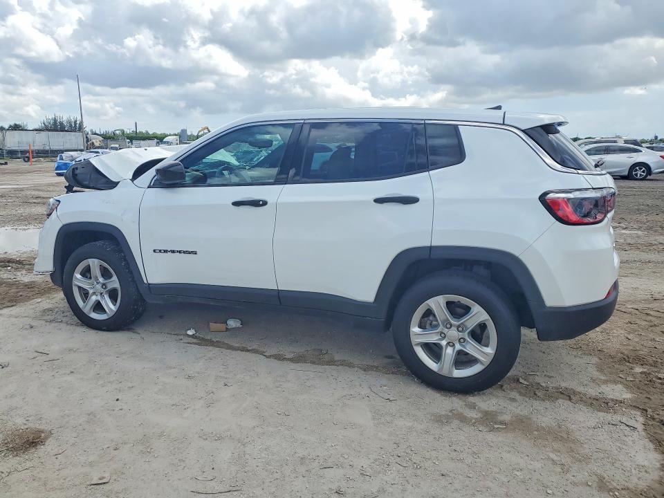 2023 Jeep Compass მანქანა იყიდება აუქციონზე, vin: 3C4NJDAN8PT507634, აუქციონის ნომერი: 59861036