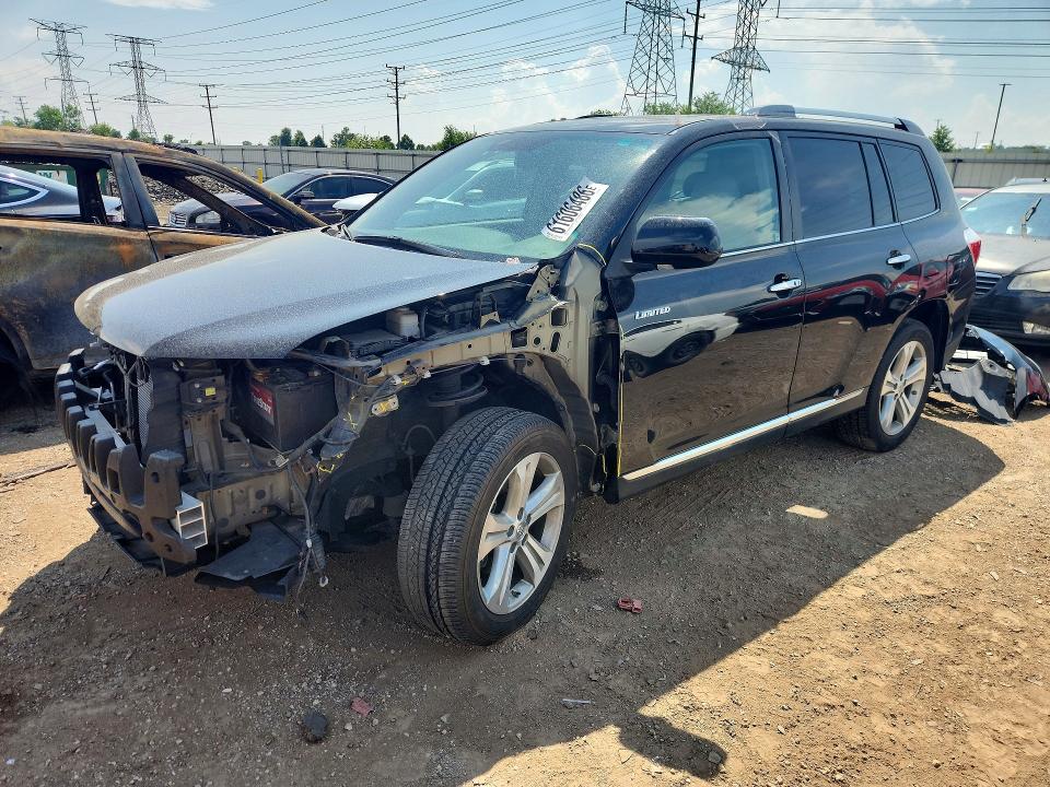 Aukcja sprzedaży 2012 Toyota Highlander, vin: 5TDDK3EH7CS139104, numer aukcji: 61606486