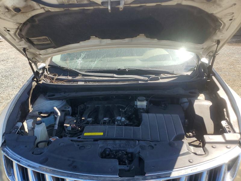 2010 Nissan Murano მანქანა იყიდება აუქციონზე, vin: JN8AZ1MWXAW100169, აუქციონის ნომერი: 62964896
