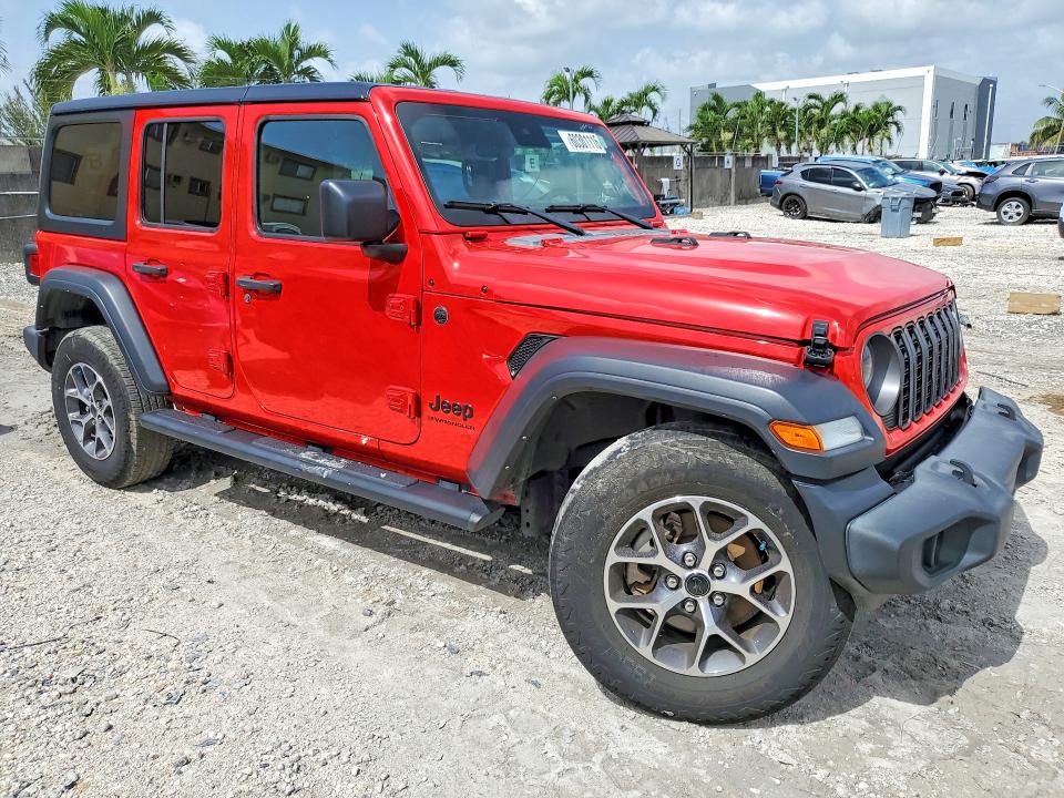 2024 Jeep Wrangler მანქანა იყიდება აუქციონზე, vin: 1C4PJXDN4RW108125, აუქციონის ნომერი: 60301116