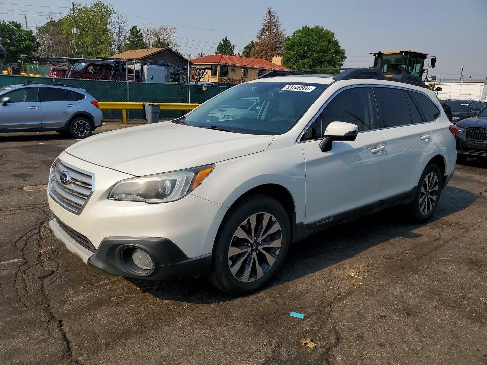 2015 Subaru Outback მანქანა იყიდება აუქციონზე, vin: 4S4BSENC4F3242439, აუქციონის ნომერი: 58146566