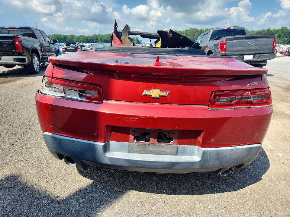 60288686 :رقم المزاد ، 2G1FF3D37F9208544 vin ، 2015 Chevrolet Camaro مزاد بيع