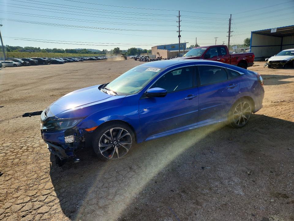 62915026 :رقم المزاد ، 2HGFC2F85KH602497 vin ، 2019 Honda Civic مزاد بيع