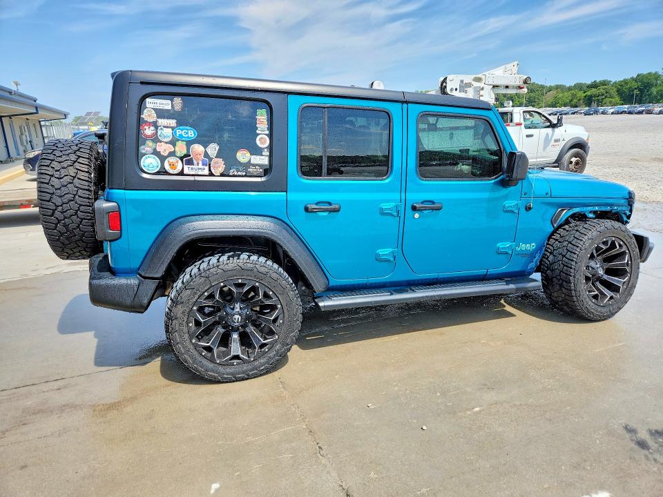 62607286 :رقم المزاد ، 1C4HJXDG6LW121021 vin ، 2020 Jeep Wrangler Unlimited مزاد بيع