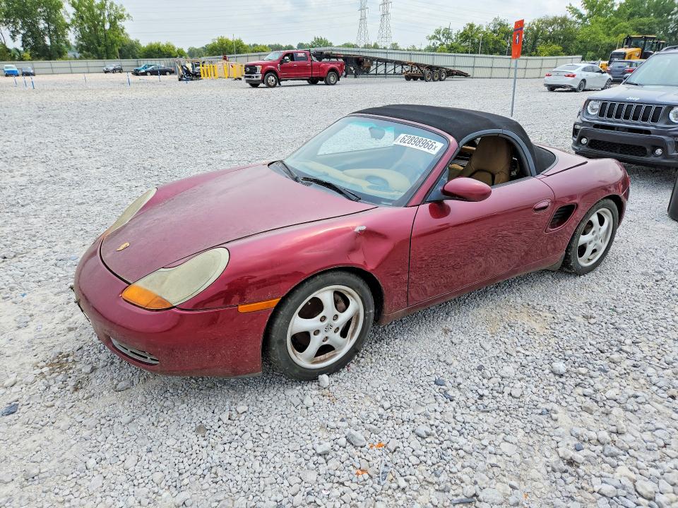 1998 Porsche Boxster მანქანა იყიდება აუქციონზე, vin: WP0CA2981WU624339, აუქციონის ნომერი: 62898966