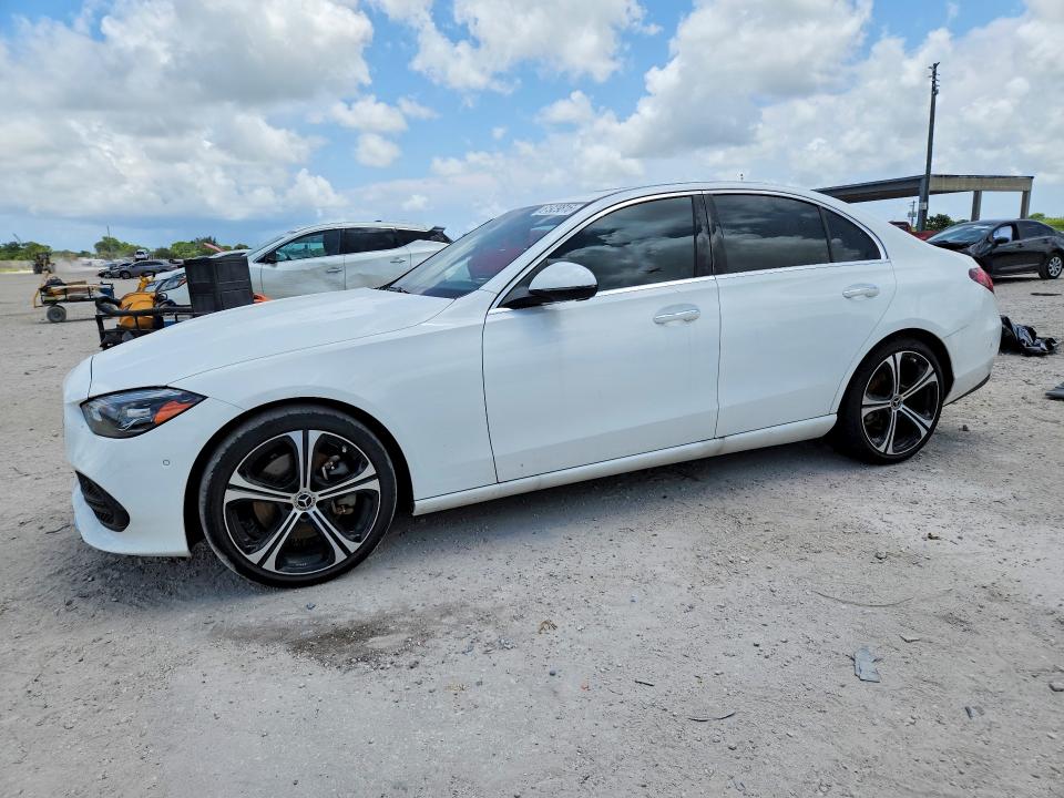 61929816 :رقم المزاد ، W1KAF4GB8RR161292 vin ، 2024 Mercedes-benz C مزاد بيع