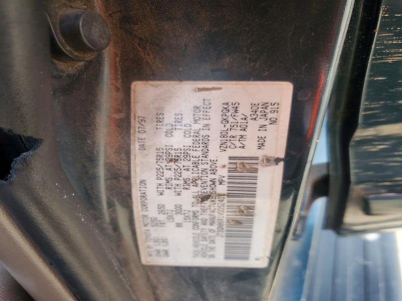Продажа на аукционе авто 1997 Toyota 4runner, vin: JT3GN86R1V0052401, номер лота: 61125336