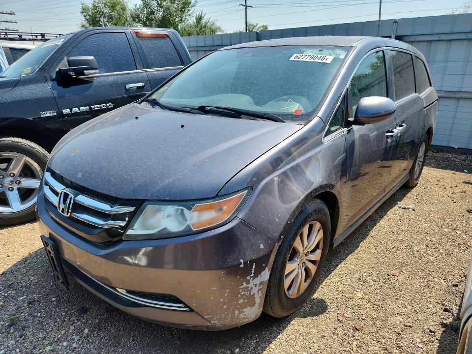 Продаж на аукціоні авто 2015 Honda Odyssey, vin: 5FNRL5H6XFB049804, номер лоту: 62779046