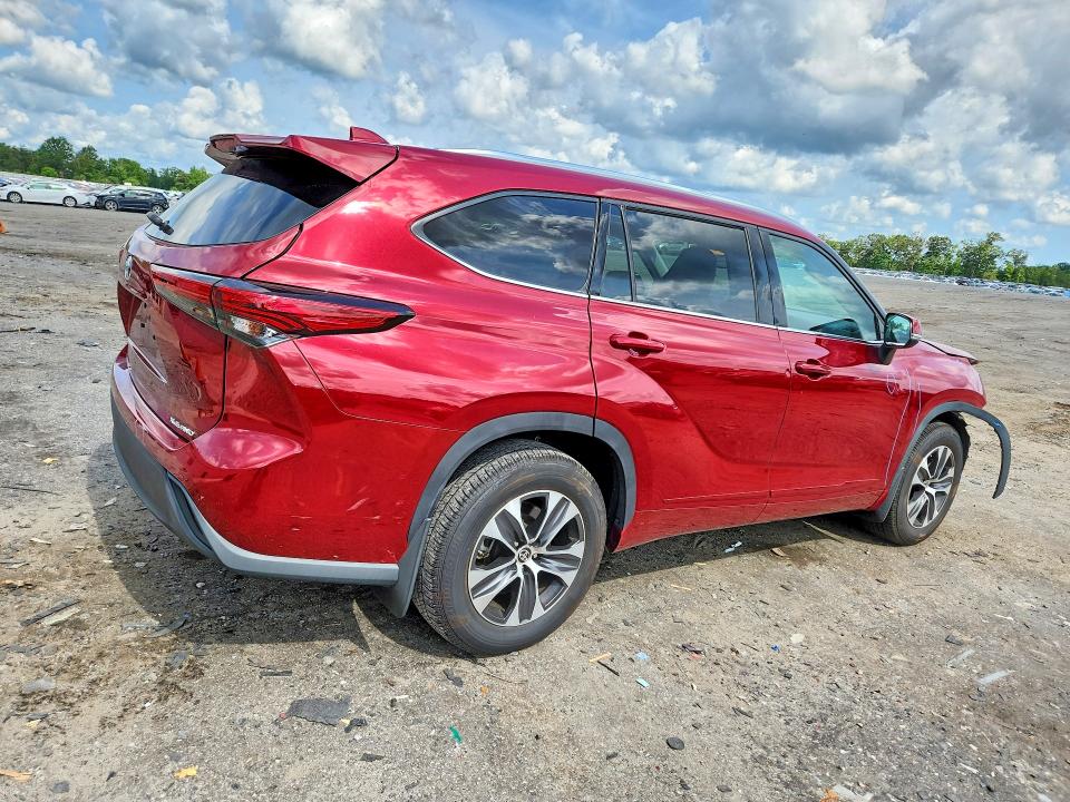 Aukcja sprzedaży 2021 Toyota Highlander, vin: 5TDGZRBH4MS532995, numer aukcji: 62578776